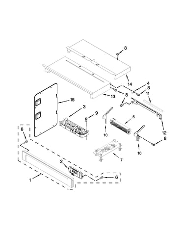 Control panel parts