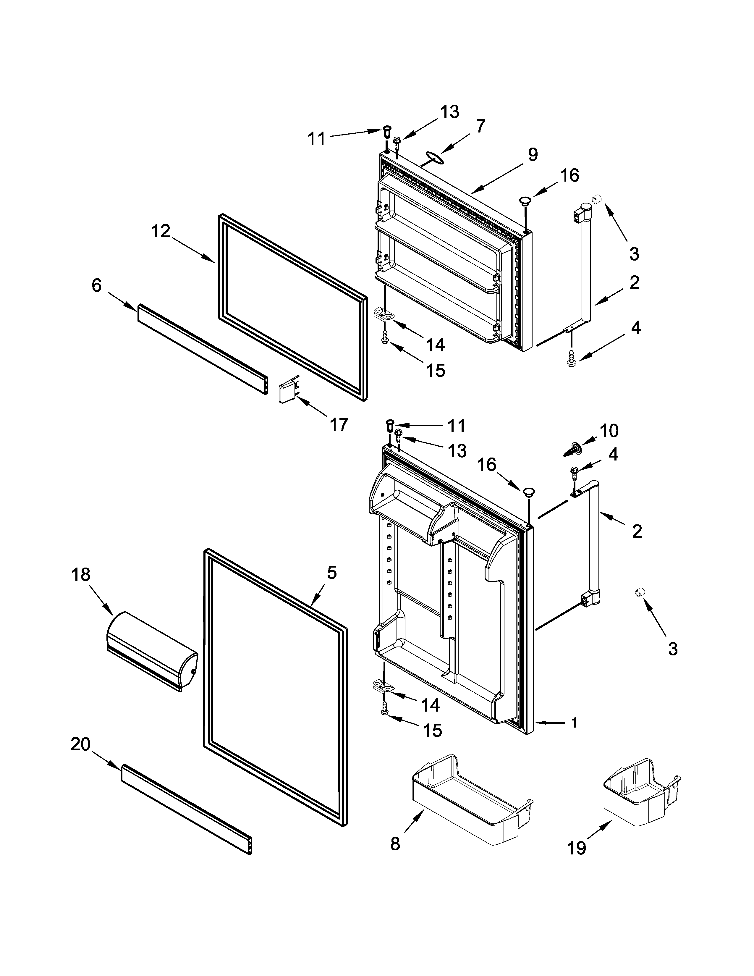 Door parts
