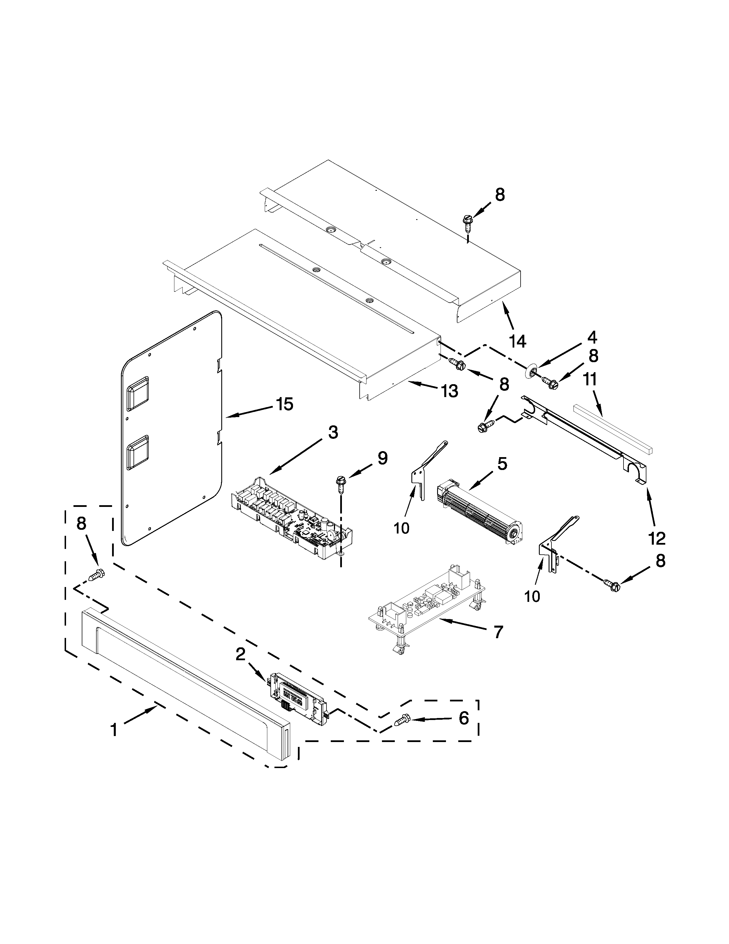 Control panel parts