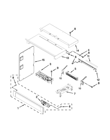 Control panel parts