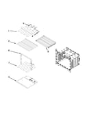 Internal oven parts