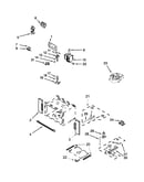Cabinet and stirrer parts