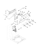 Controls and water inlet parts