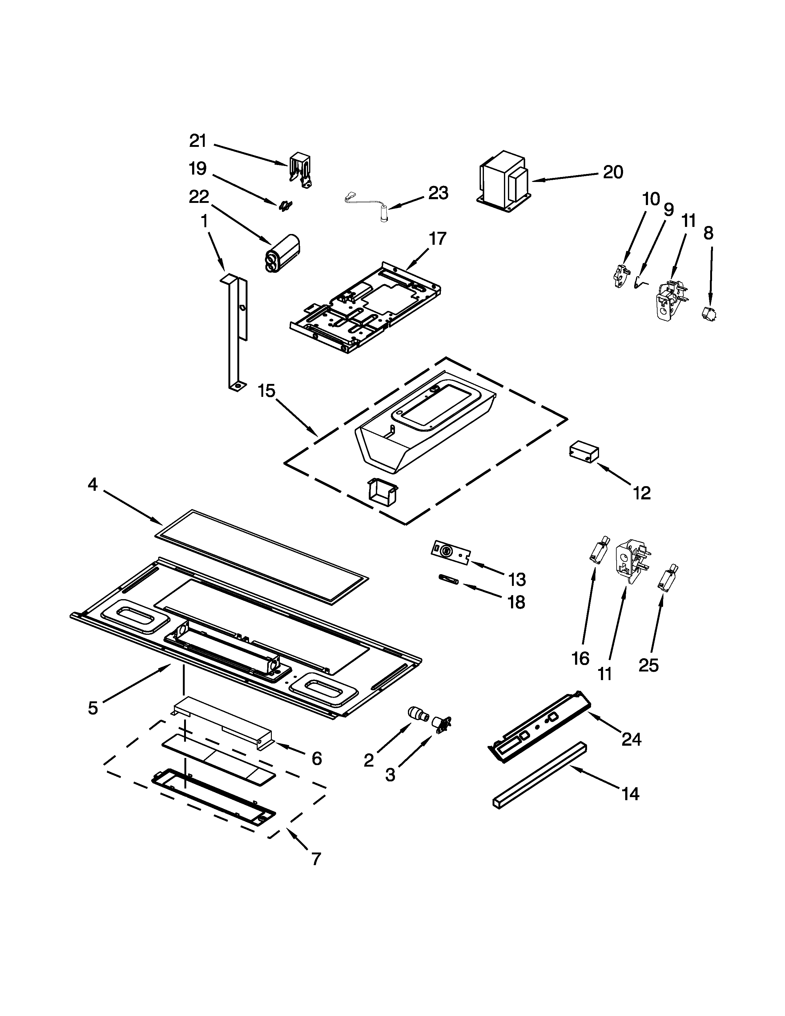 Interior and ventilation parts