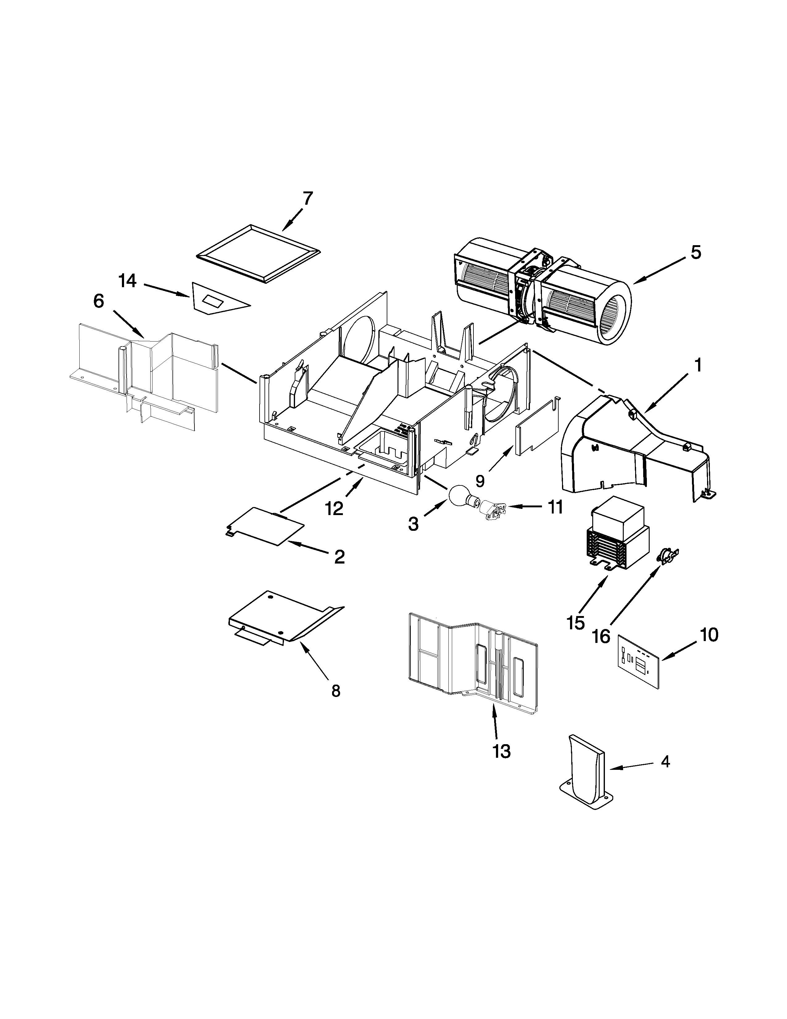 Air flow parts