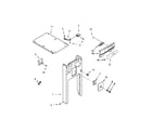 Whirlpool GX900QPPS6 cabinet and control parts diagram