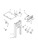 Cabinet and control parts