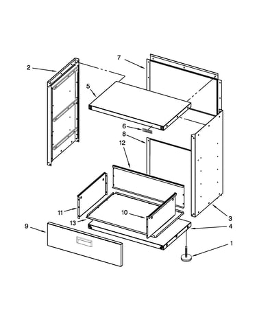 3-drawer gearbox parts