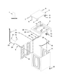 Top and cabinet parts