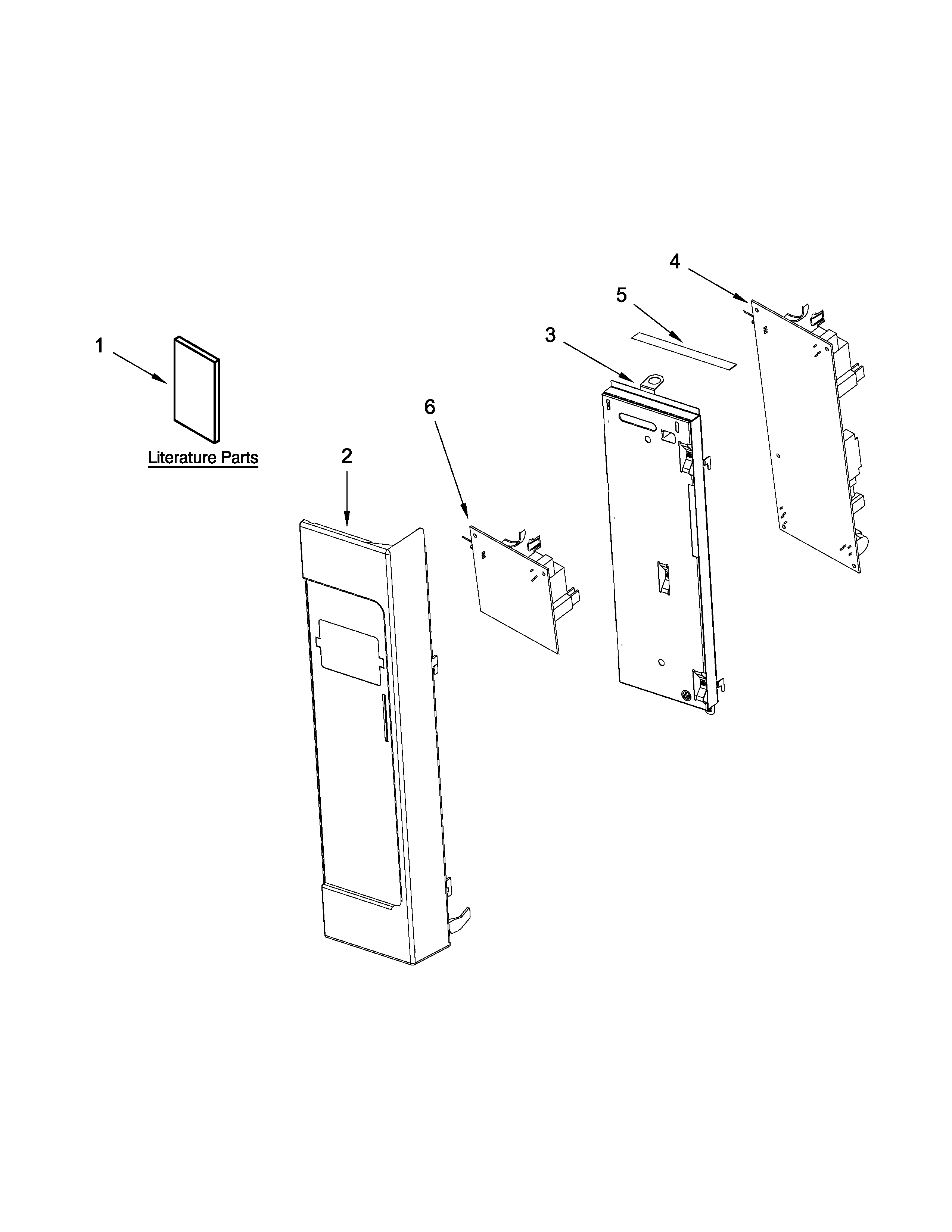 Control panel parts