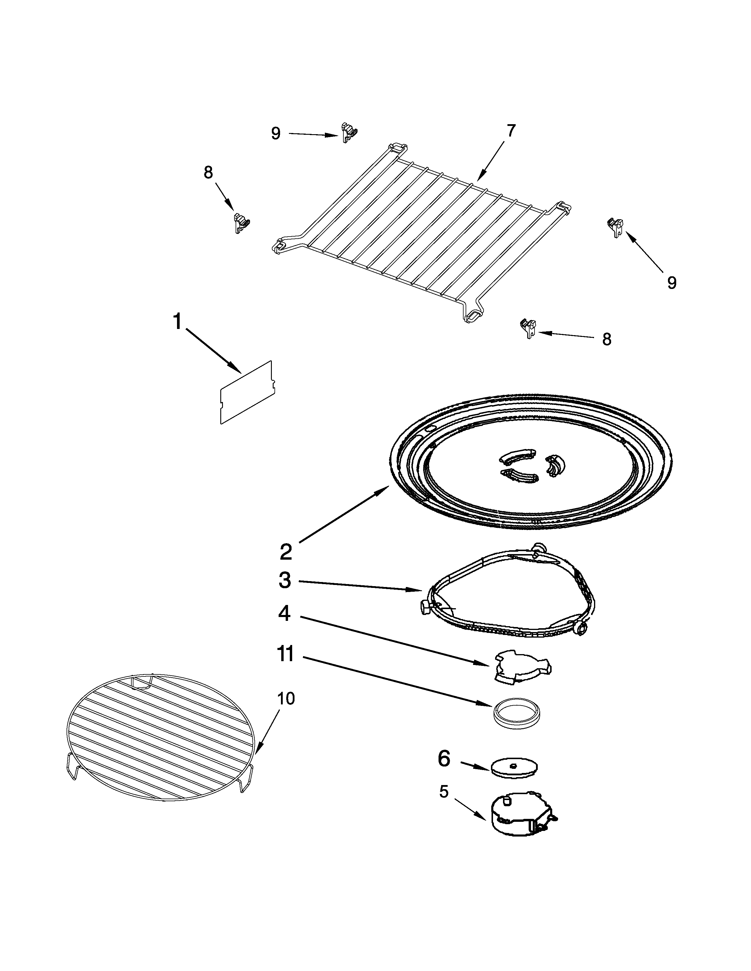 TURNTABLE PARTS