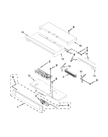 Control panel parts
