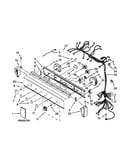 Washer/dryer control panel parts