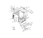 Maytag MEDC555DW2 cabinet parts diagram