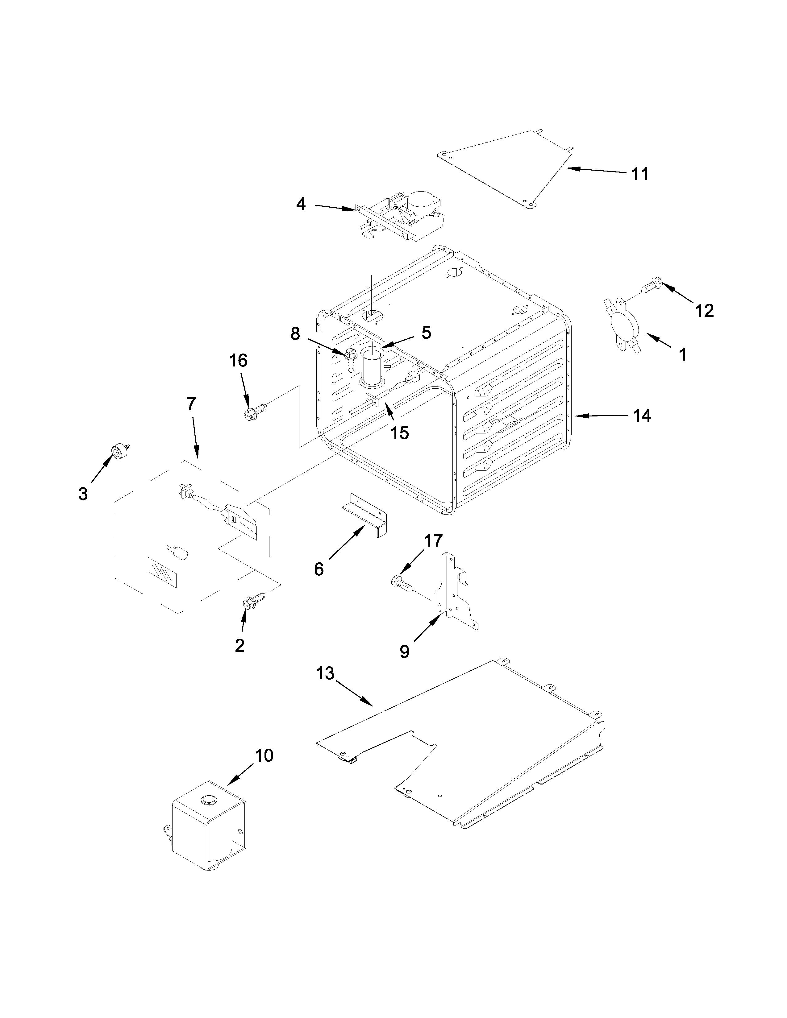 18" oven parts