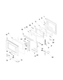 30" oven door parts