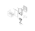 Ikea IX7DDEXDSM02 dispenser front parts diagram