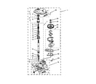 Whirlpool 7MWGT3300EQ0 gearcase parts diagram
