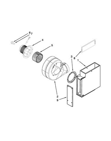 Blower unit parts
