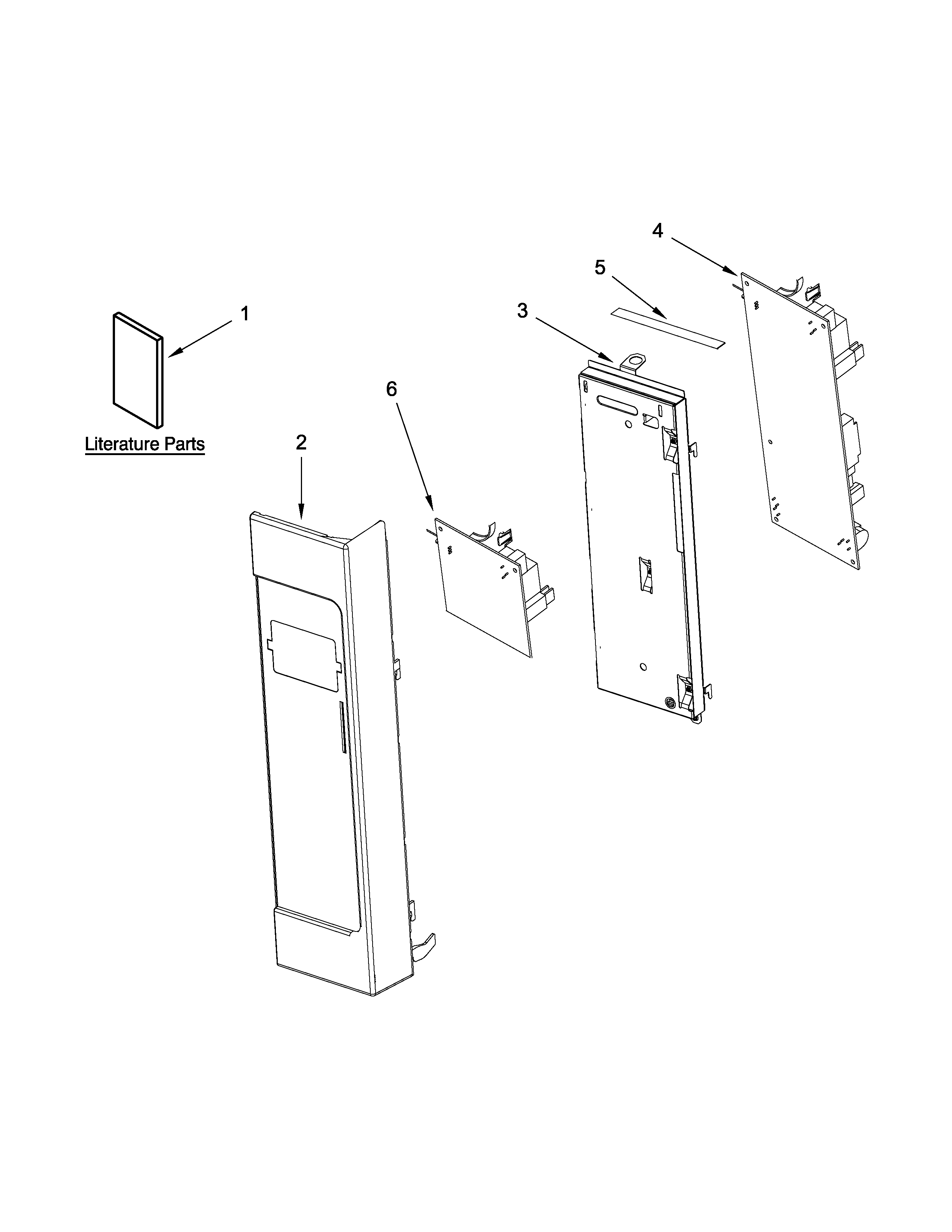Control panel parts