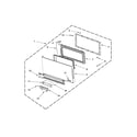 Jenn-Air YJMV9196CB0 door parts diagram