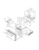 Freezer door parts