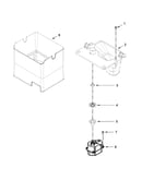 Motor and ice container parts