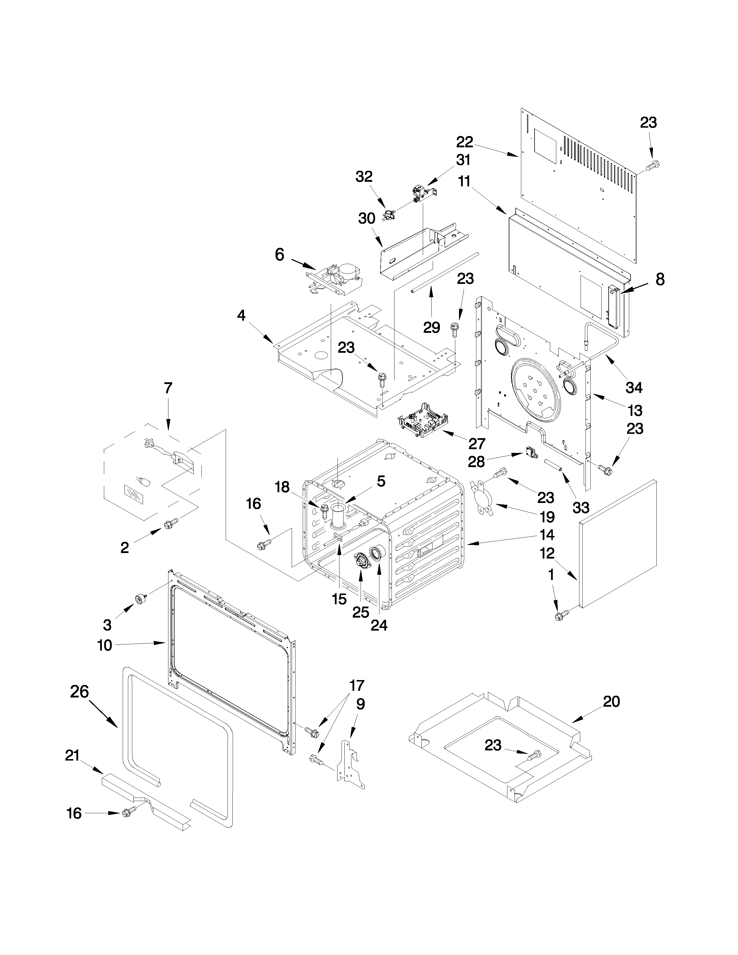 Oven parts