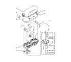 KitchenAid KSM6521XOB0 case, gearing and planetary unit parts diagram