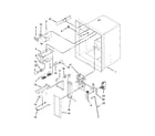 KitchenAid KRFC400EBL01 refrigerator liner parts diagram