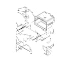 KitchenAid KRFC400EBL01 freezer liner parts diagram