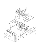 Freezer door parts