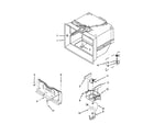 Whirlpool WRV976FDEM01 freezer liner parts diagram