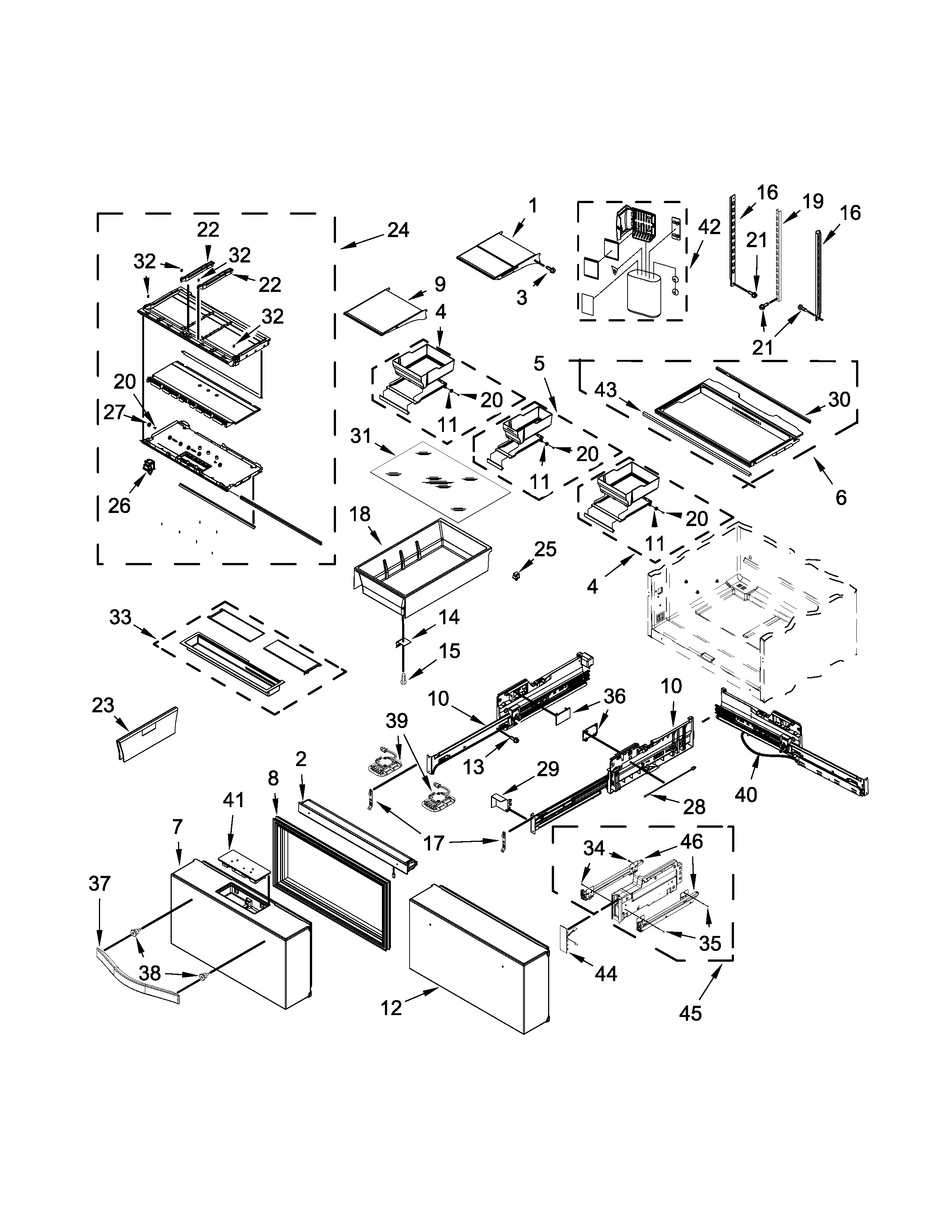 SHELF PARTS