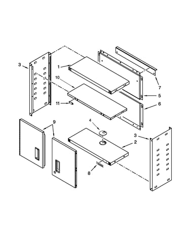 28" wall gearbox parts