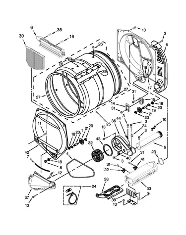 Upper and lower bulkhead parts