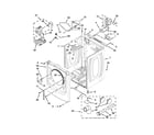 Maytag MED3500FW0 cabinet parts diagram