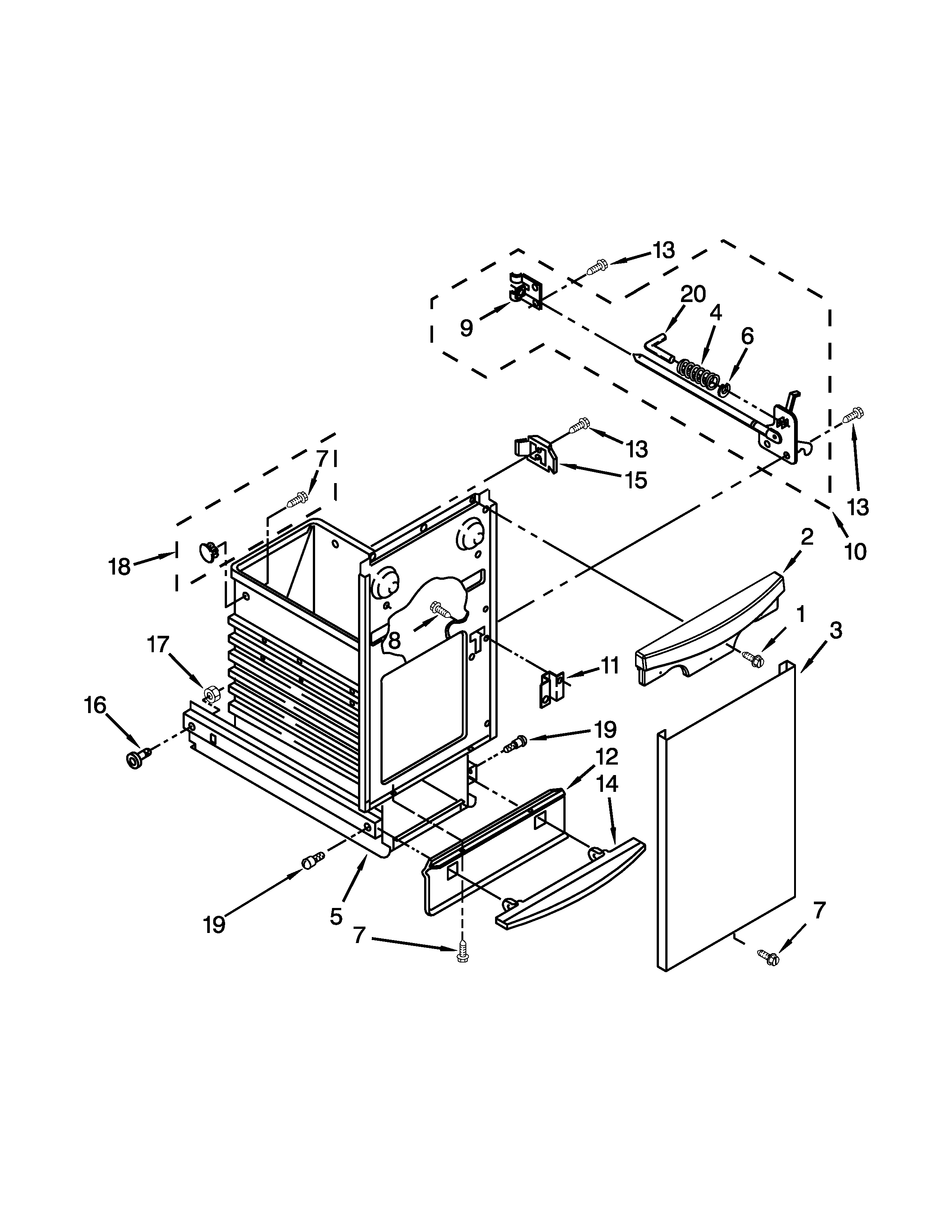 Container parts