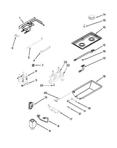 Gas control parts