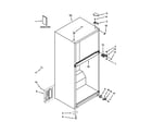 Maytag M8RXCGFXW03 cabinet parts diagram