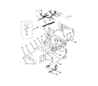 Maytag MLE27PDBYW0 control panel and separator parts diagram