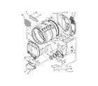 Maytag MLG27PDBWW0 upper and lower bulkhead parts diagram