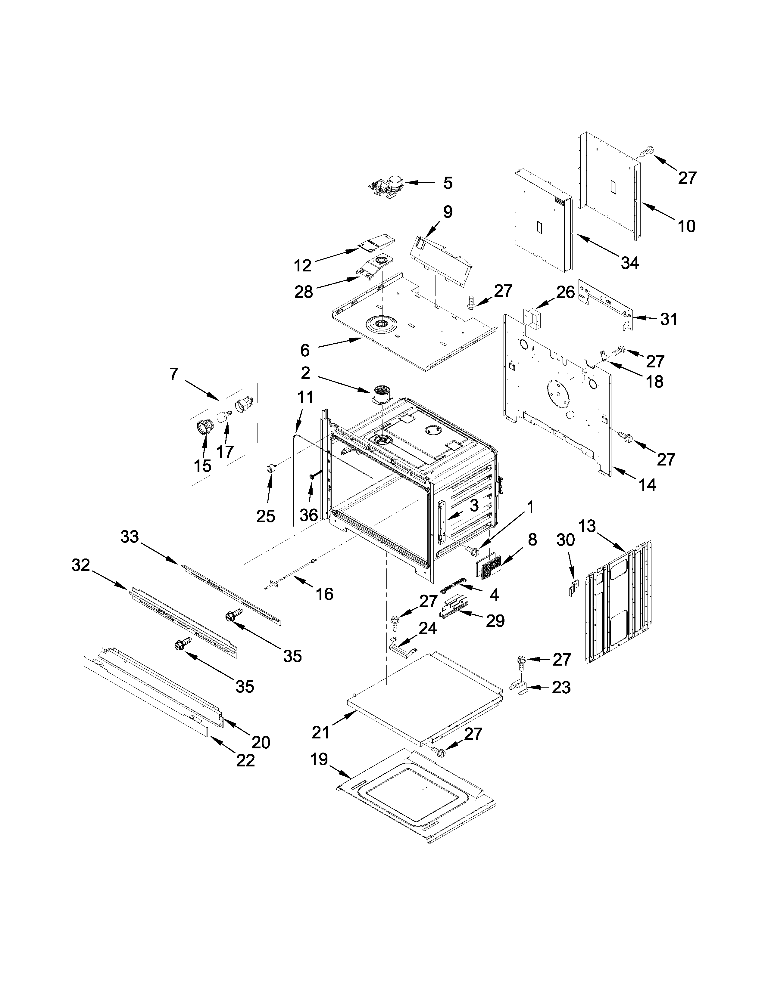 Oven parts