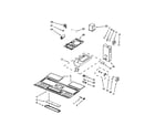 Whirlpool WMH2175XVT0 interior and ventilation parts diagram