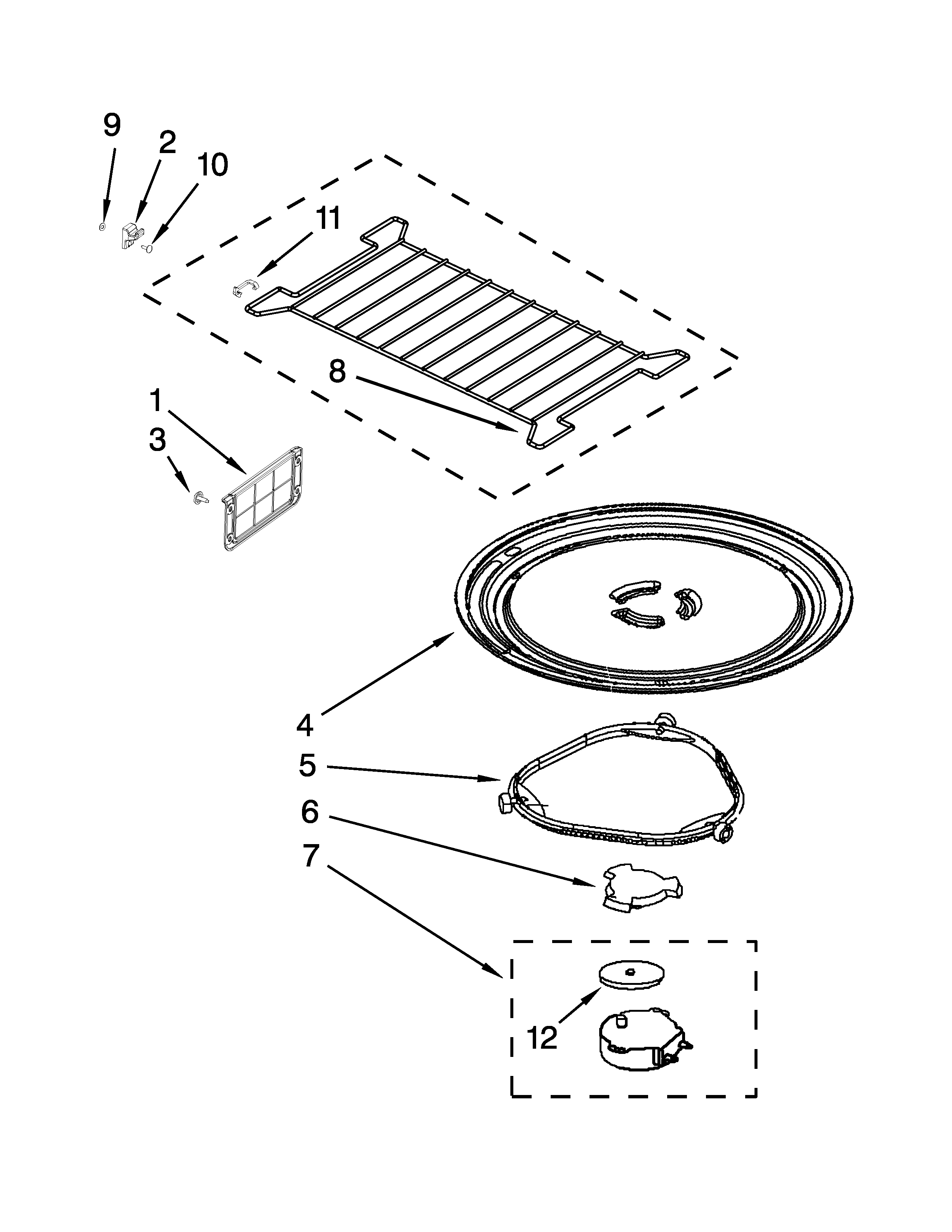 TURNTABLE PARTS