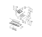 Whirlpool WMH2175XVT2 interior and ventilation parts diagram