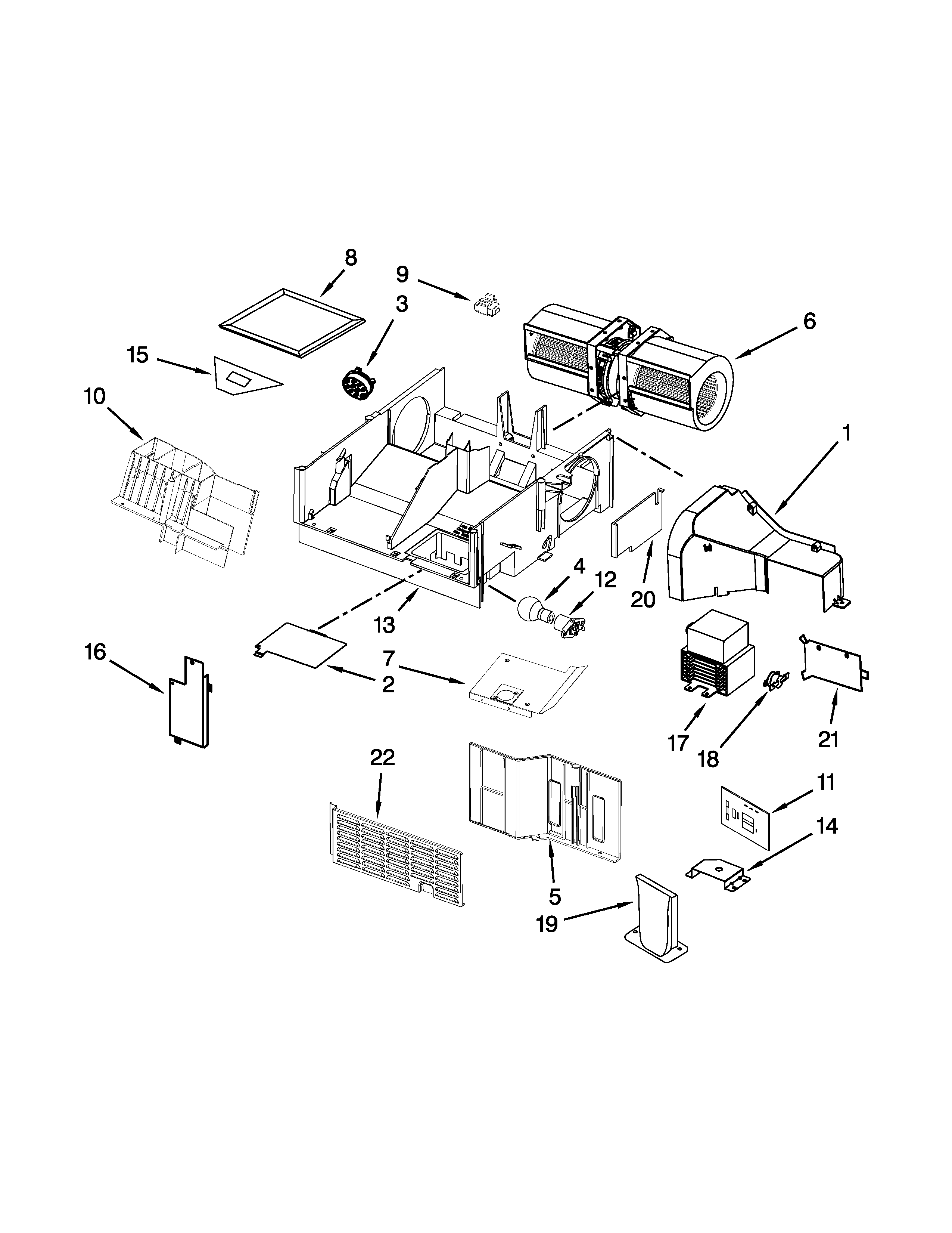 Air flow parts