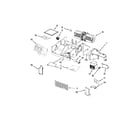 Whirlpool WMH2175XVS5 air flow parts diagram