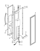 Freezer door parts