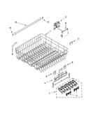Upper rack and track parts